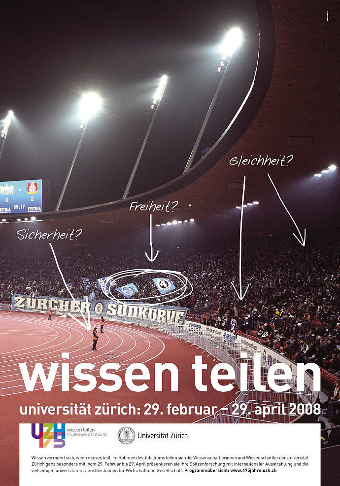 苏黎世大学175周年 - 视觉形象