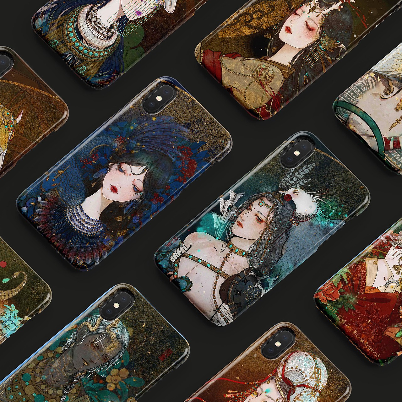 人物篇|《炼妖》系列|插图与展示（图ZMjI2NTY4OTEy） - 商业插画 - 站酷设计师周魃原创素材 - 站酷ZCOOL