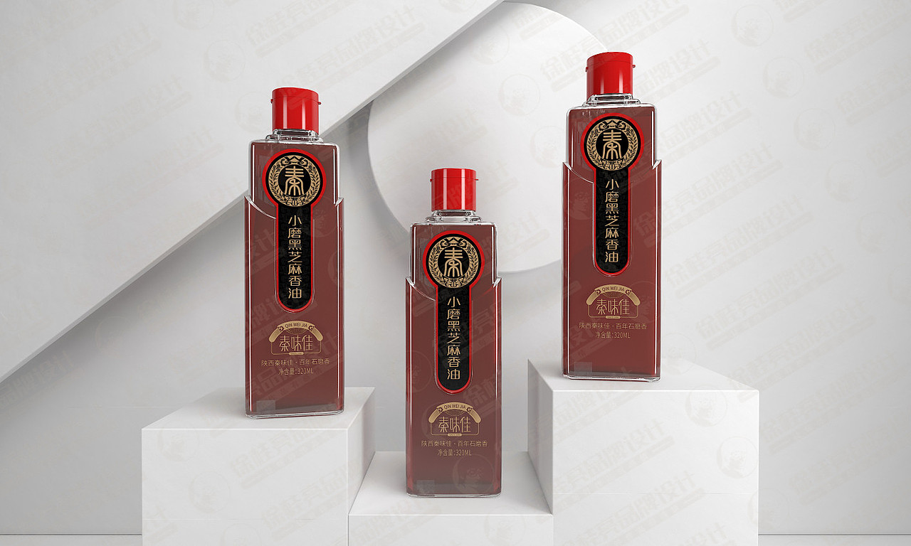 秦味佳小磨香油——徐桂亮品牌设计！（图ZMjM1NTkxNjcy） - 品牌 - 站酷设计师徐桂亮品牌设计原创素材 - 站酷ZCOOL