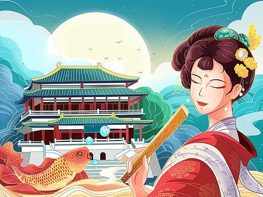 场景插画