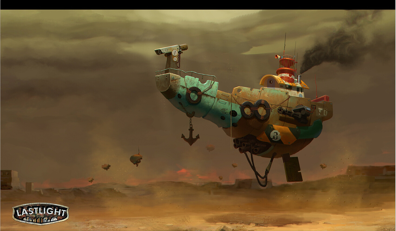 【无水印版】学生作品————欧美风飞船原画设定（图ZNDc1NzM3MTY=） - 商业插画 - 站酷设计师XR异创神CG学院原创素材 - 站酷ZCOOL