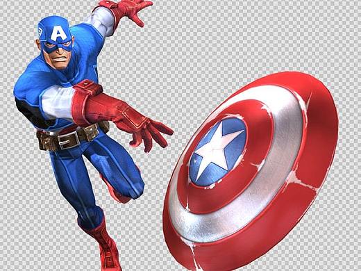 美队跟灭霸模型