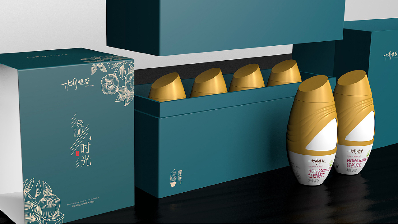 七月唯谷坚果类品牌全案设计