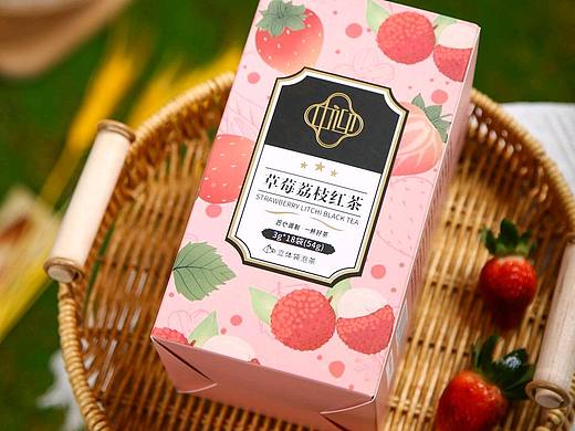 草莓荔枝红茶拍摄