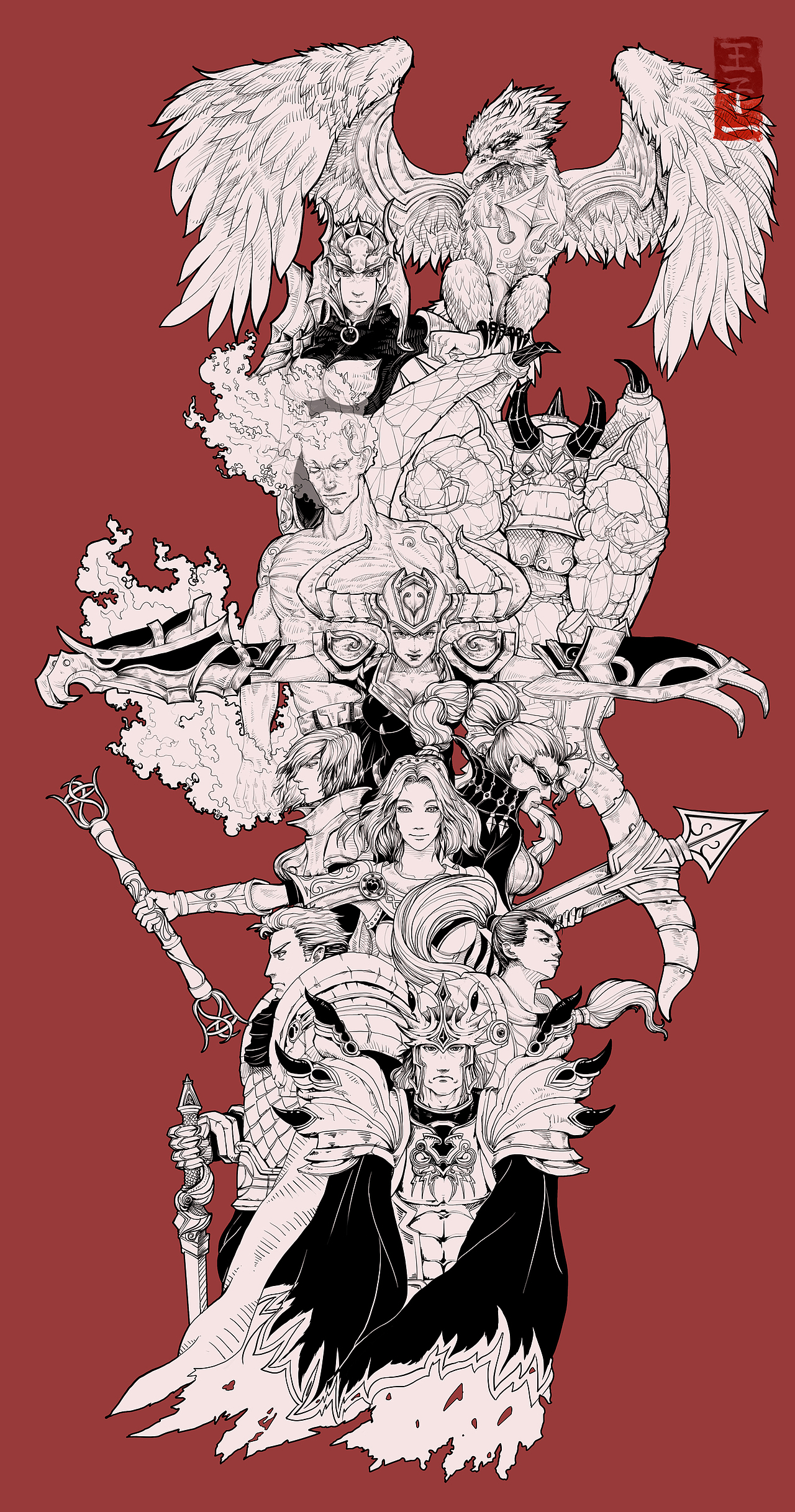 lol-德邦|插画|创作习作|aikesijie_原创作品-站酷(zcool)