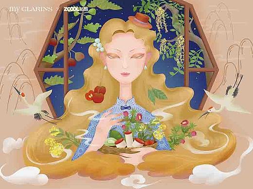 #my CLARINS 尋找天然好食肌#美麗傳說(shuō)（個(gè)人主頁(yè)-ZNTg3ODI2NjA=） - 海報(bào) - 站酷設(shè)計(jì)師燎青麥原創(chuàng)素材 - 站酷ZCOOL