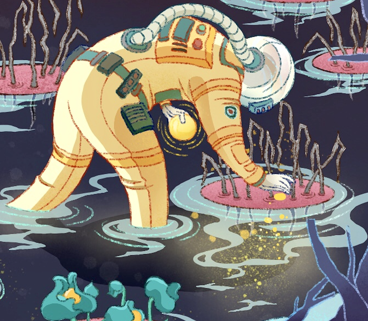 参赛习作灵感的培育脑海中的世界