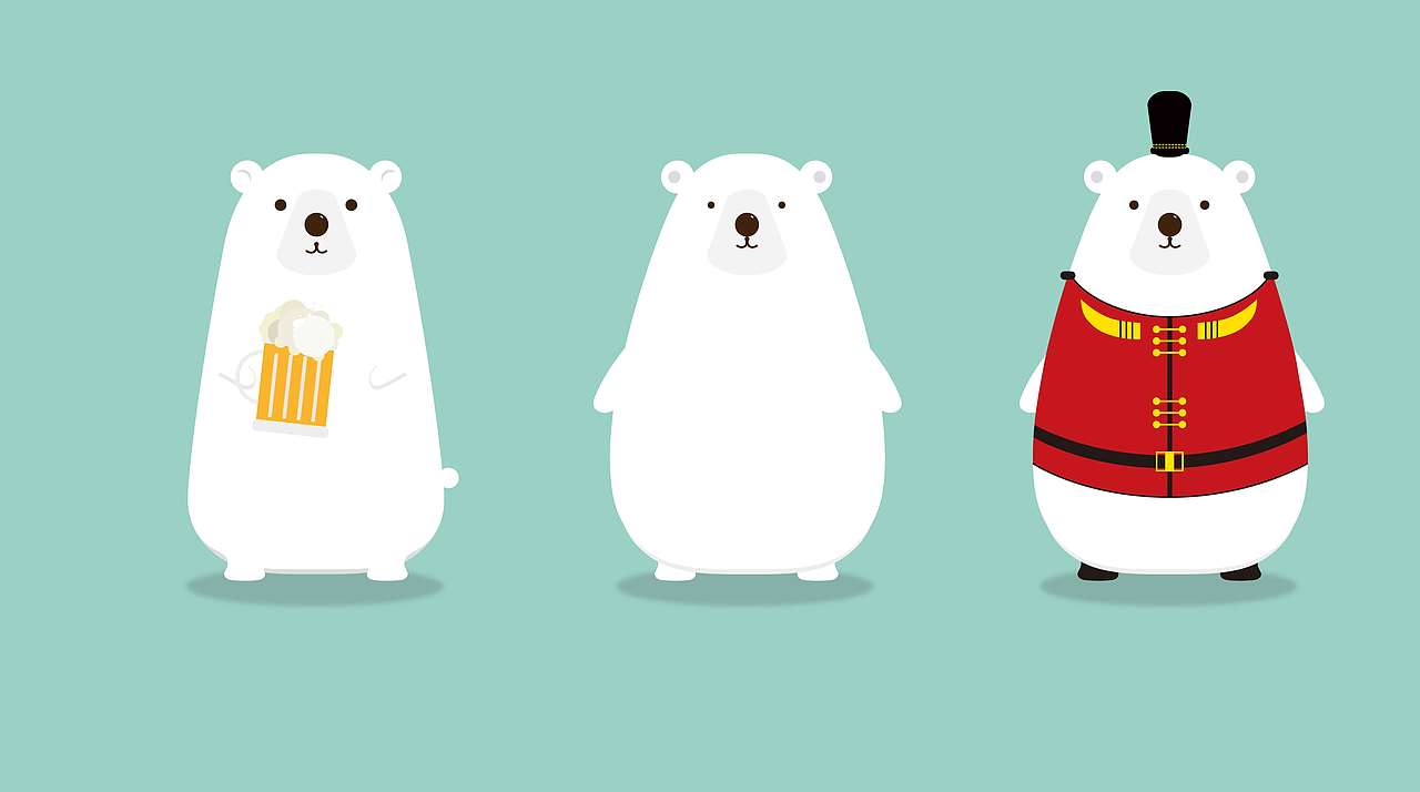 北极熊形象设计