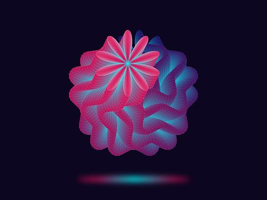 毛茸茸字体+AI矢量混合艺术