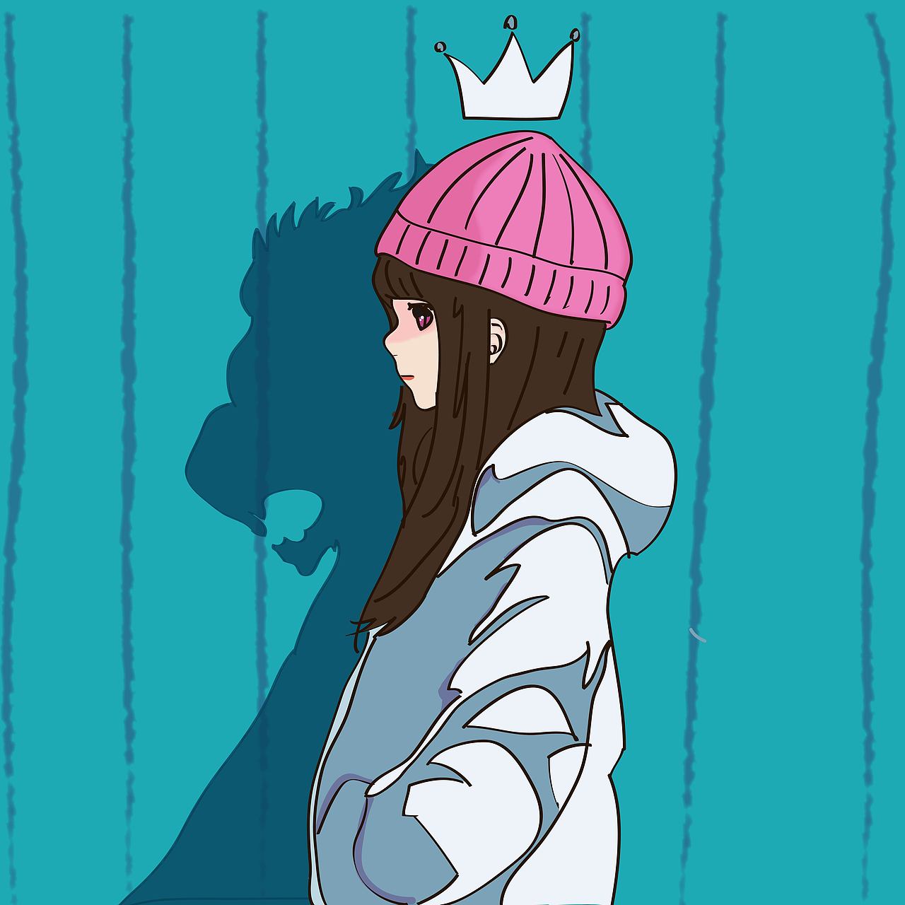 插画-临摹（图ZNjk2Mjg0NzI=） - 创作习作 - 站酷设计师wwwenran原创素材 - 站酷ZCOOL