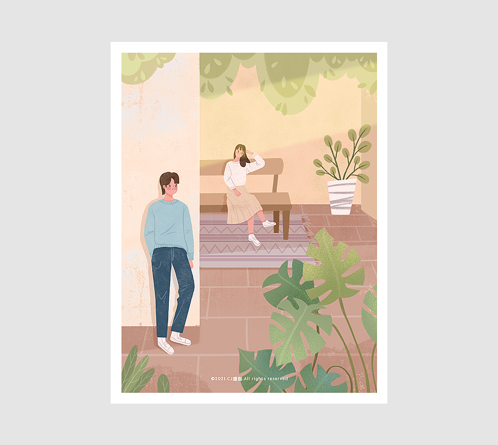 一月部分插画总结01