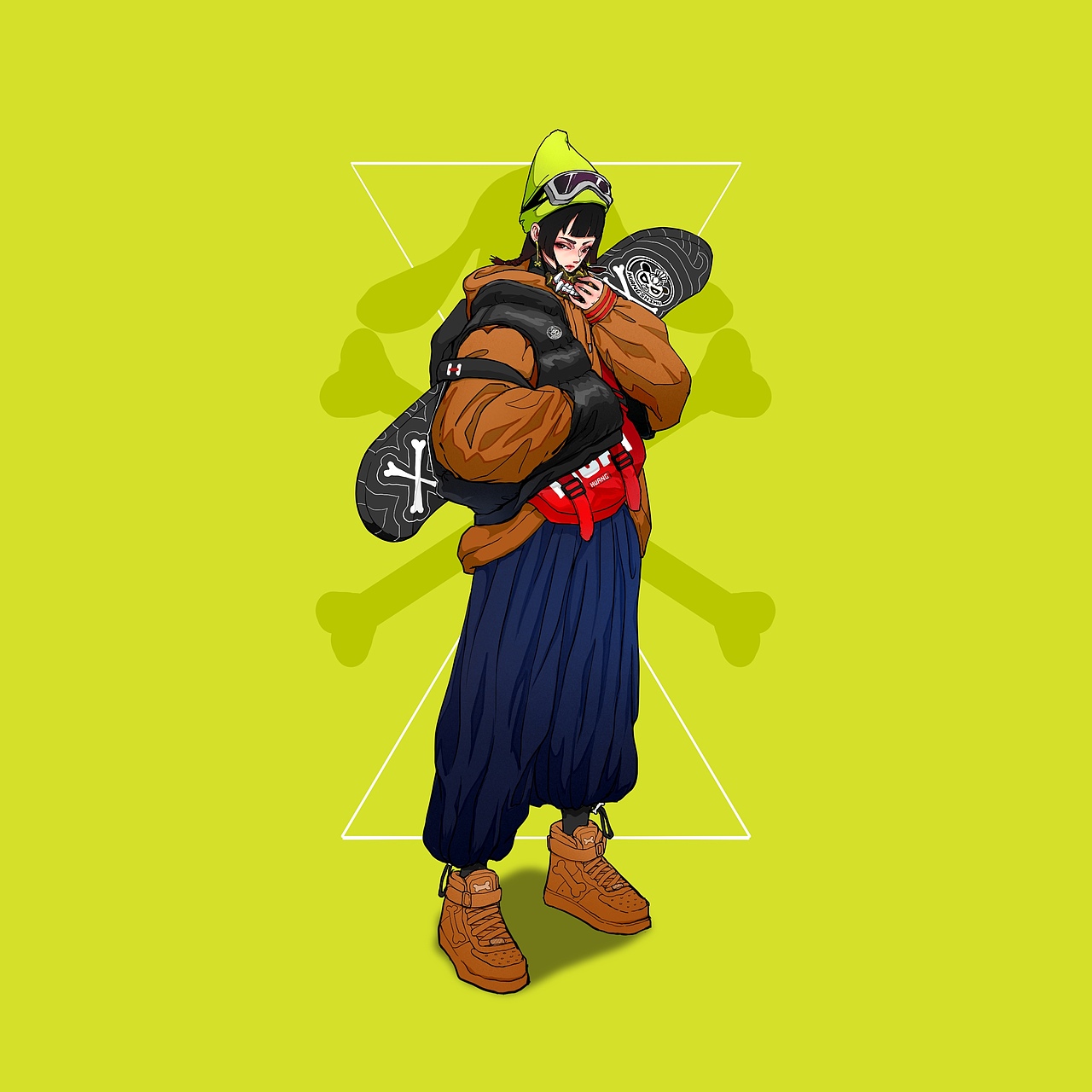 一些源于动漫的潮流角色设计