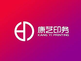 康艺印务LOGO设计（个人主页-ZMjU2ODE5NDg=） - Logo - 站酷设计师灬叶熙尘原创素材 - 站酷ZCOOL
