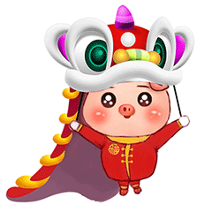 萌小猪拜年表情包（图ZMTQyODkzMTA0） - 其他 - 站酷设计师shuiguo0127原创素材 - 站酷ZCOOL