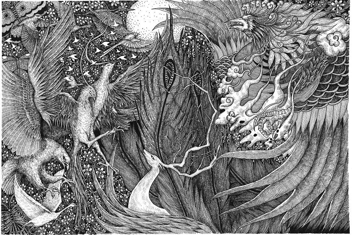 朱老师插画作品选等