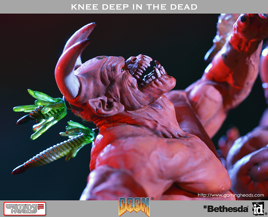 《DOOM》游戏插画立体化场景 First 4 Figures 品牌产品打样（图ZMjM4MDc5MTY=） - 手办/模玩 - 站酷设计师煜恒KENG原创素材 - 站酷ZCOOL