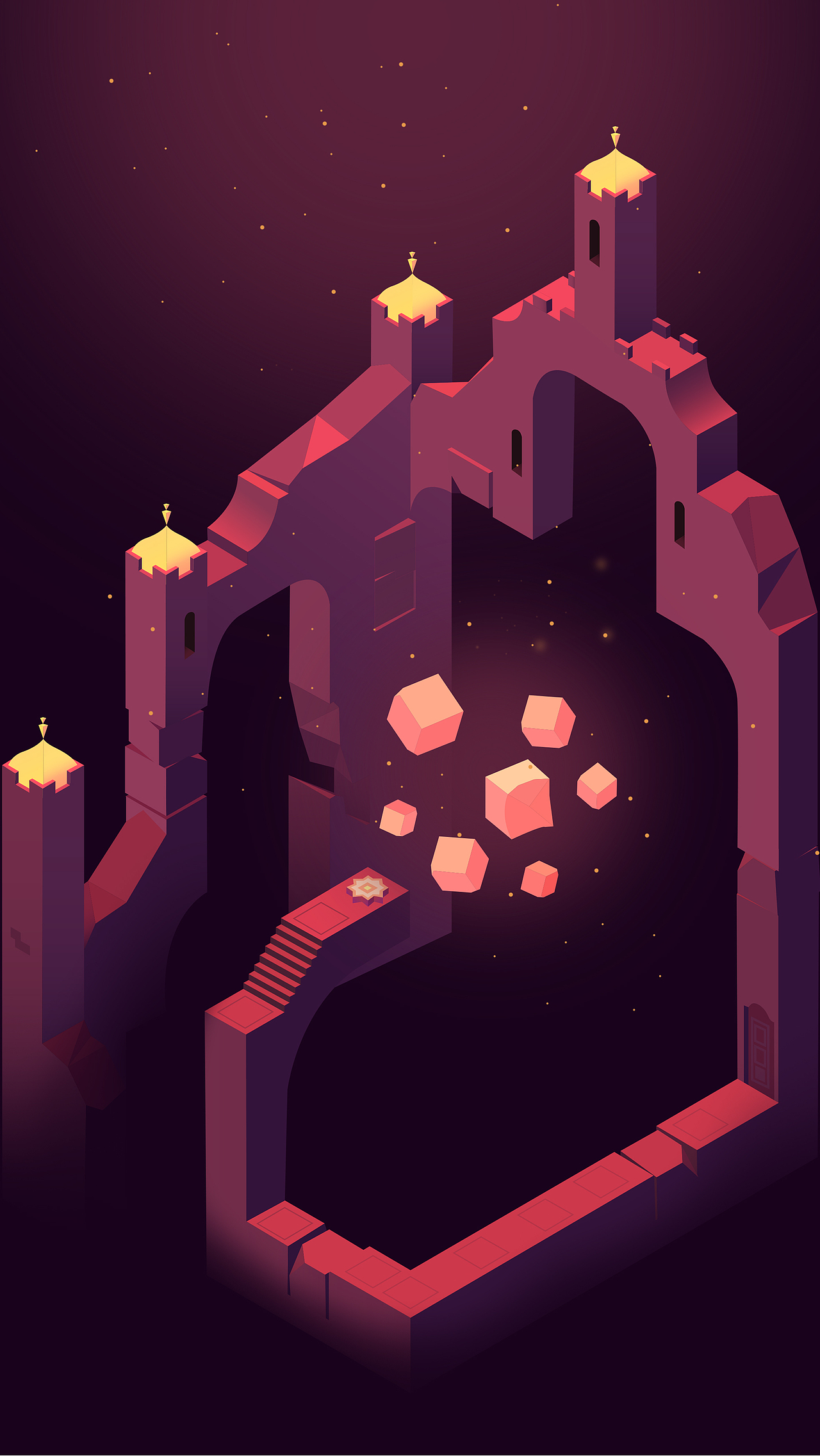 纪念碑谷2.5d临摹