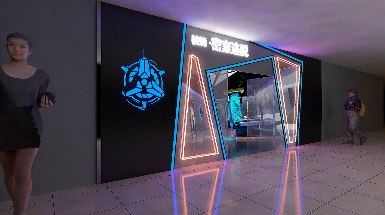 棱镜密室逃脱门头研发项目