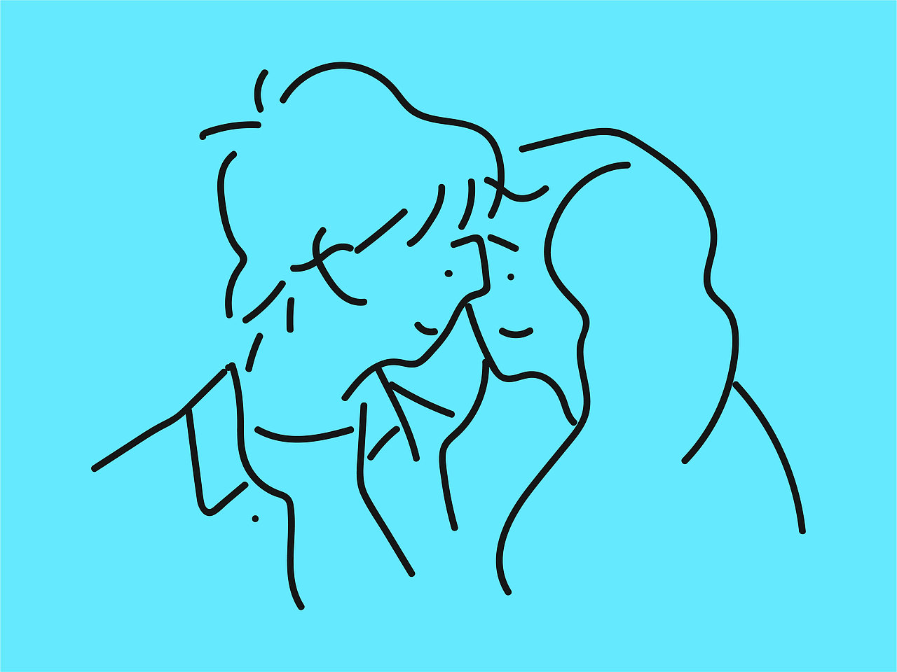 企鹅妈妈商业插画练习临摹