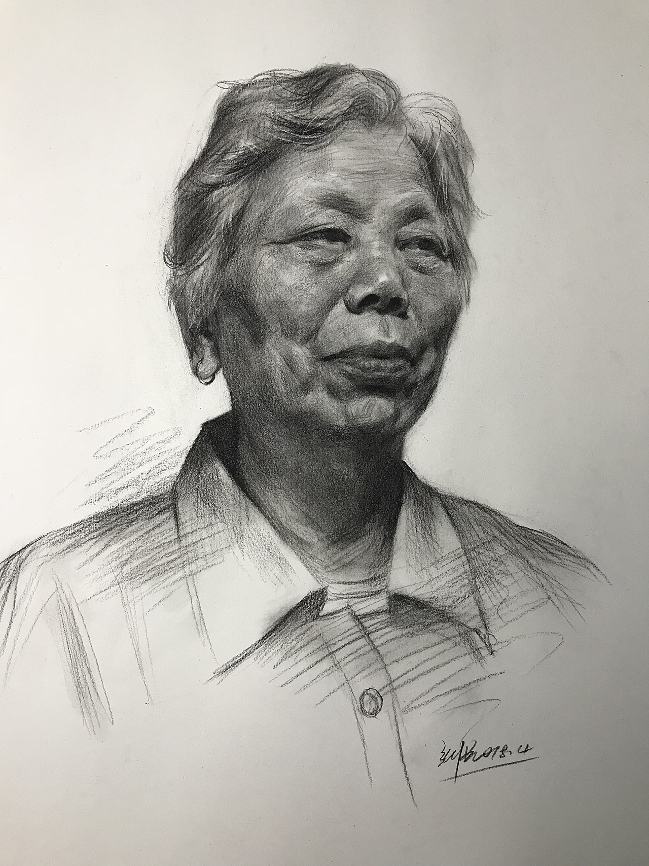 良师归来——张洪最新素描作品发布!_贵州美术网-站酷zcool