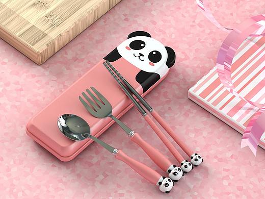 熊喵餐具设计（文创）