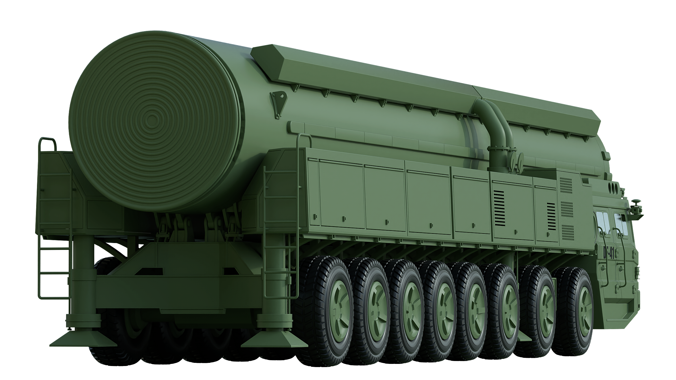 c4d教程:制作国庆阅兵大真理"东风-41洲际导弹"