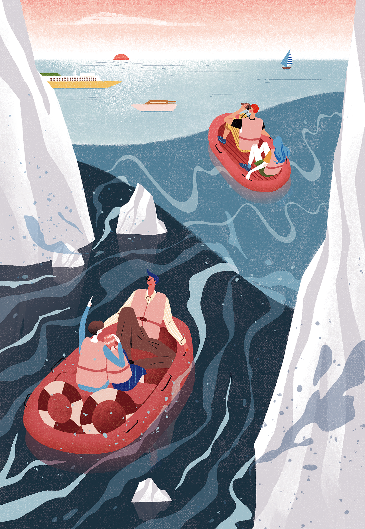 “保险是家庭之舟的救生圈。”