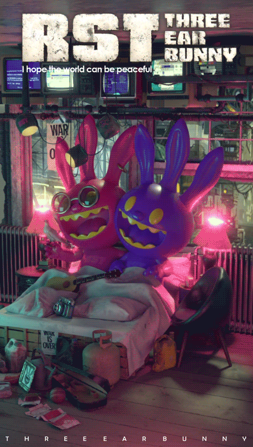 我的2021-三耳兔和我(图ZMjgzODc0NTYw) - IP形象 - 站酷设计师李三口LEE原创素材 - 站酷ZCOOL
