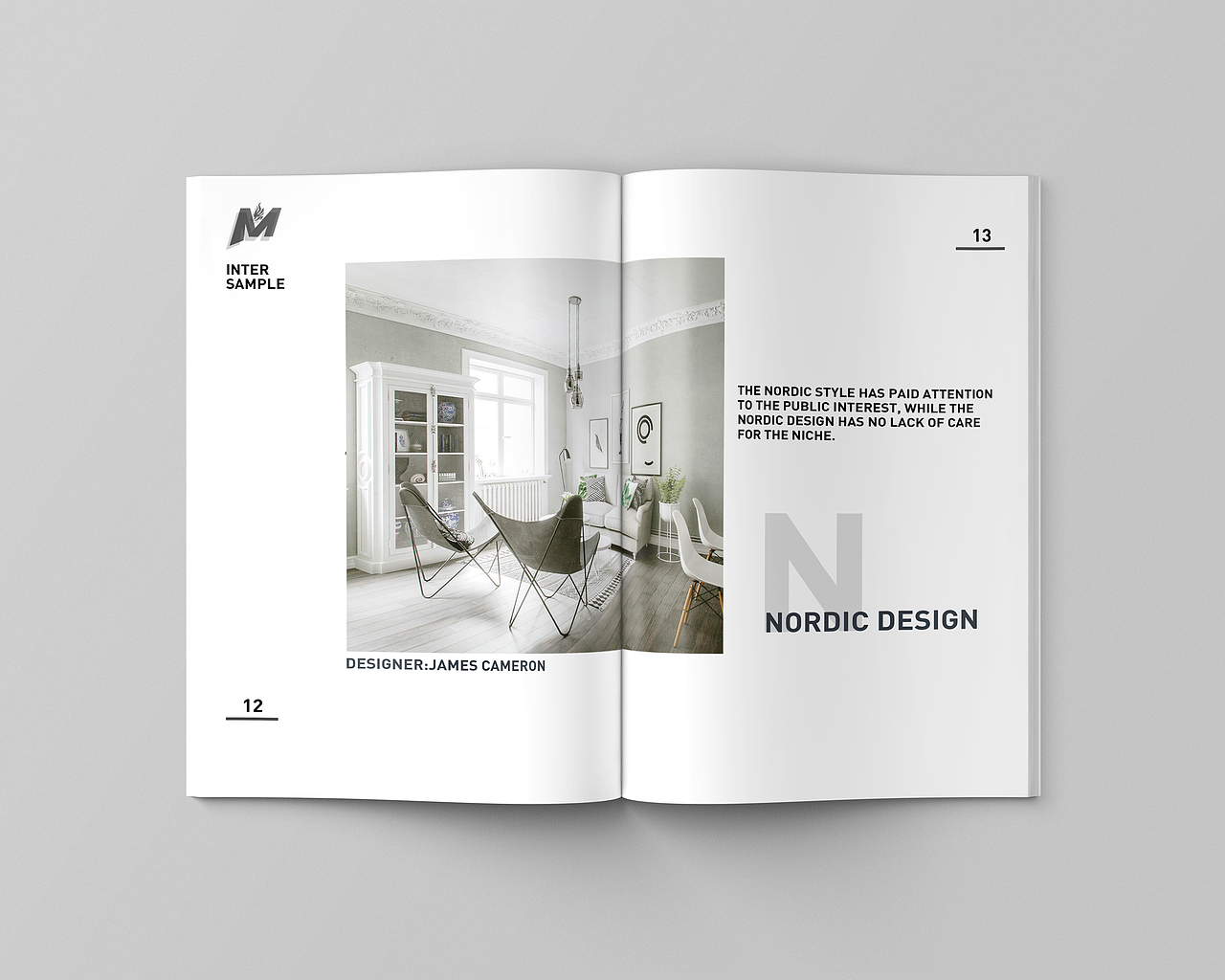 室内设计公司宣传册