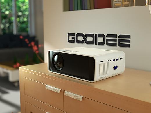 《投影儀》：GOODEE-W80（個人主頁-ZNDM2ODI0NjA=） - 動畫/影視 - 站酷設(shè)計師Zhim_原創(chuàng)素材 - 站酷ZCOOL