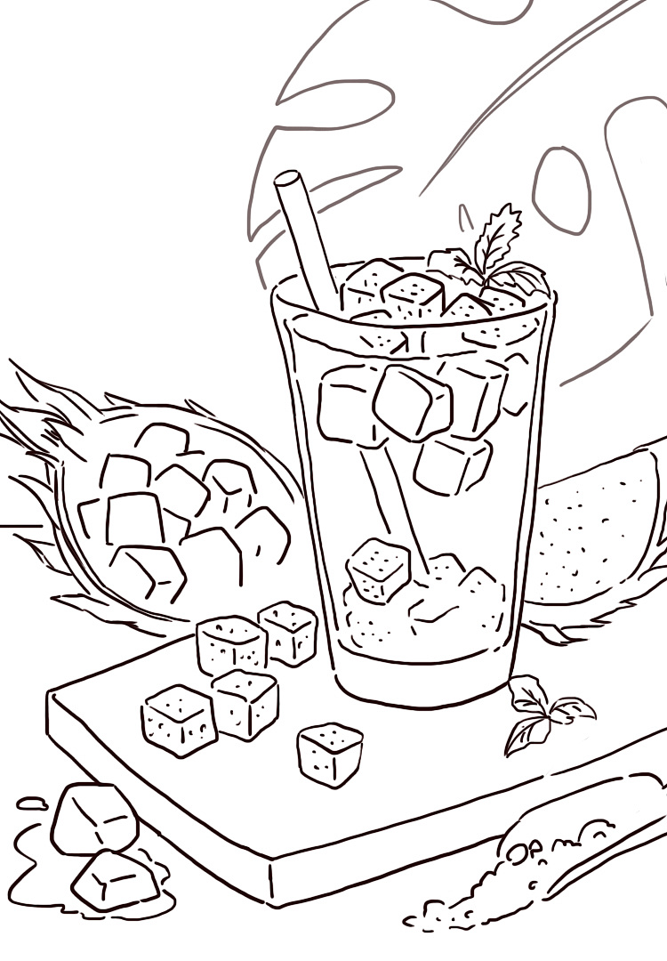 一杯火龙果奶盖茶的诞生