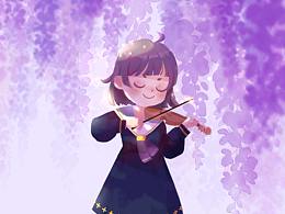 节日海报插画