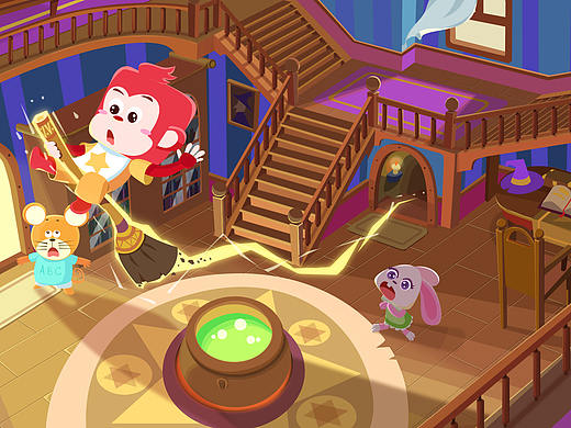 另外一個測試巫師的家（個人主頁-ZNTM3ODg2ODQ=） - 游戲原畫 - 站酷設(shè)計師TANG_1843原創(chuàng)素材 - 站酷ZCOOL