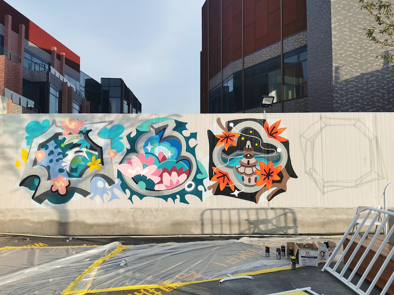 [四季の窗 ] 半抽象插画/墙面涂鸦（图ZMjU5MzUxMTg0） - 艺术插画 - 站酷设计师奥兹梦游中原创素材 - 站酷ZCOOL