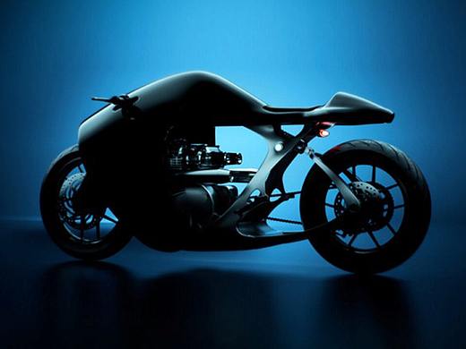 改装摩托车_Supermarine（超级马林）渲染图