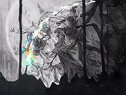 敦煌系列插画个人本《西出阳关》