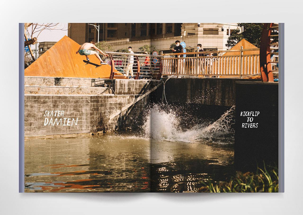滑板摄影画册《city skatelife》下