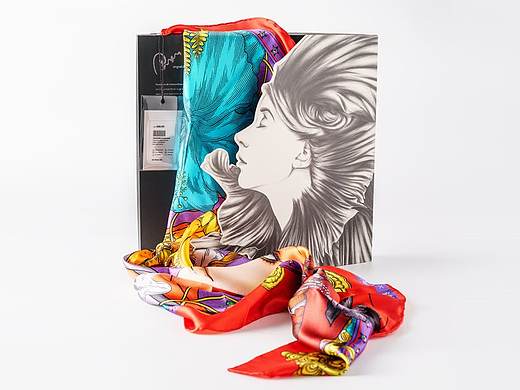 原创 | 必胜客×金小生联名款丝巾<贪心主义>