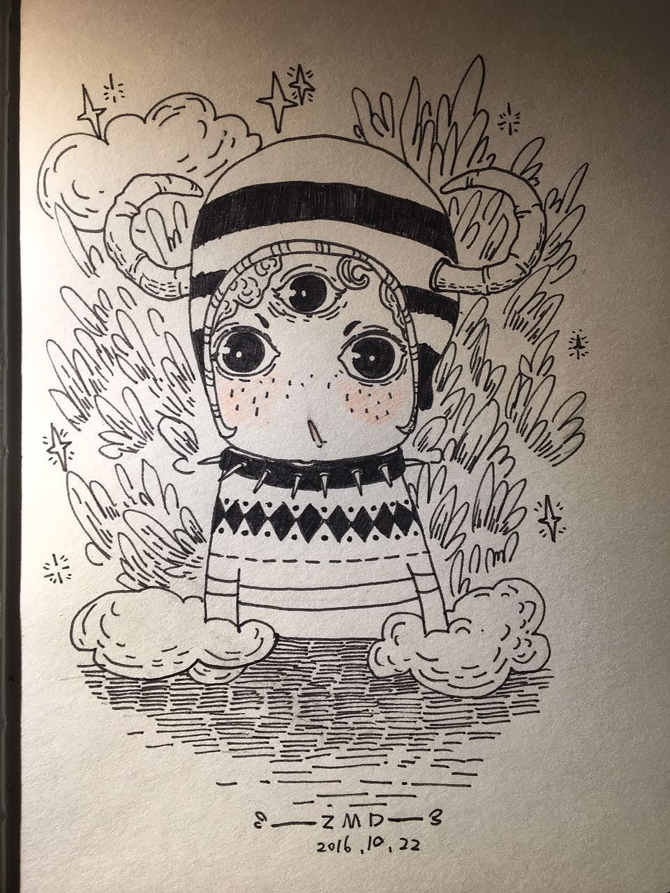 每日一画（图ZNjY1OTExNjg=） - 创作习作 - 站酷设计师AMEI阿美原创素材 - 站酷ZCOOL