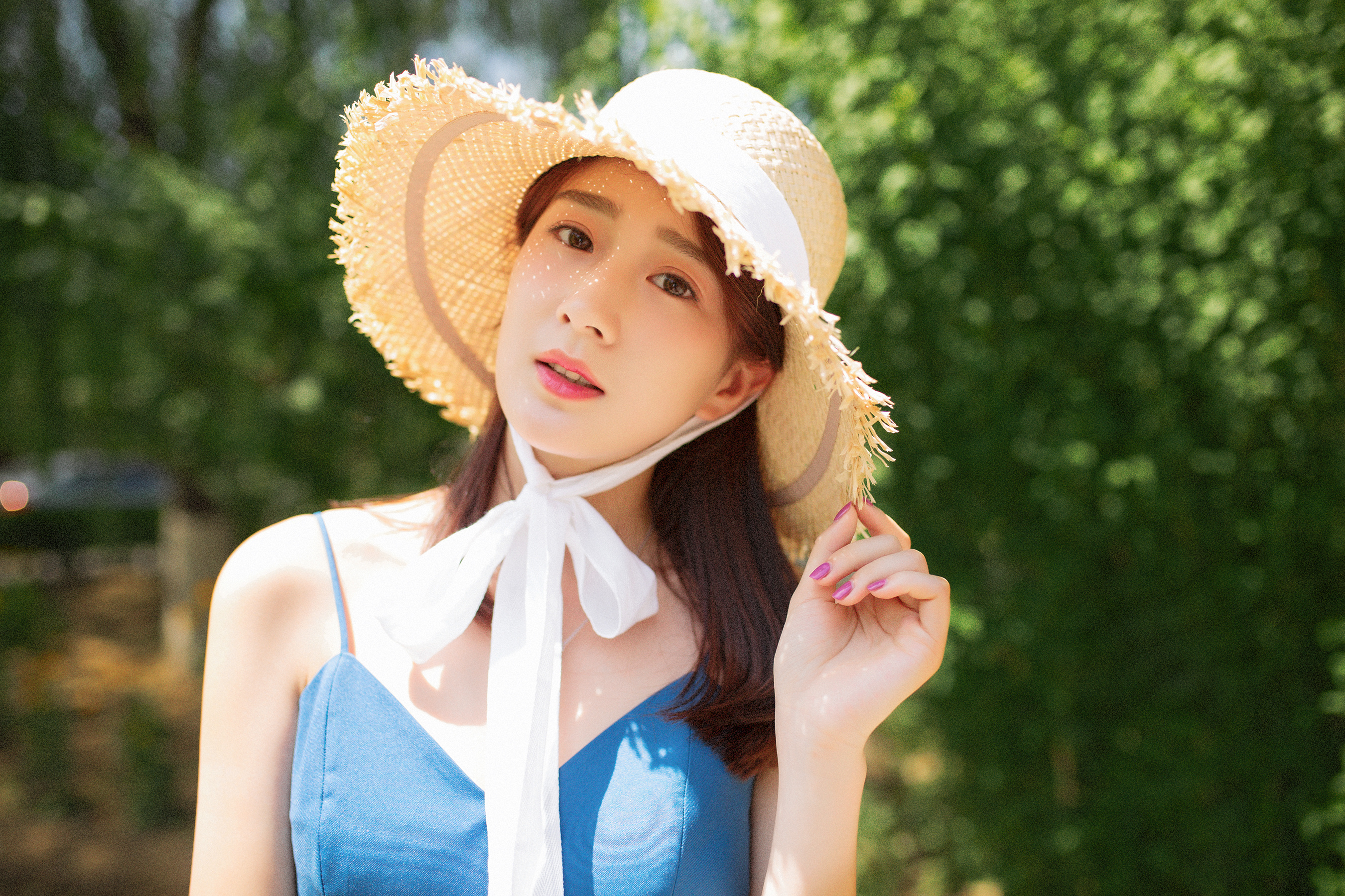 草帽少女