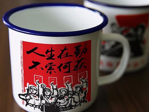 复古怀旧红色主题风格图案