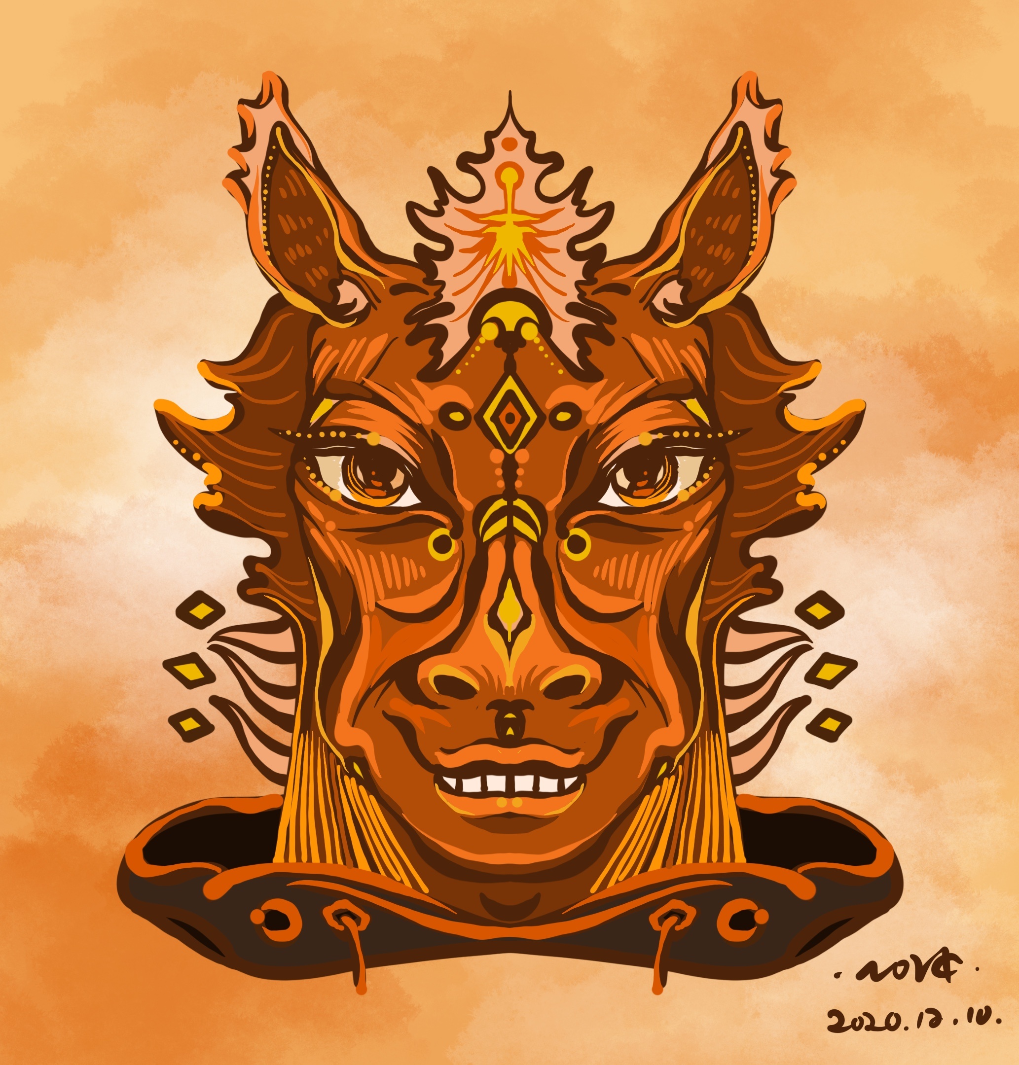 午马——(十二生肖～叭咪叭咪哄～系列插画)