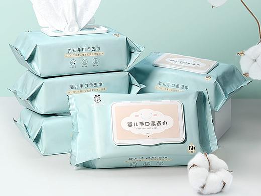 婴儿湿巾详情页