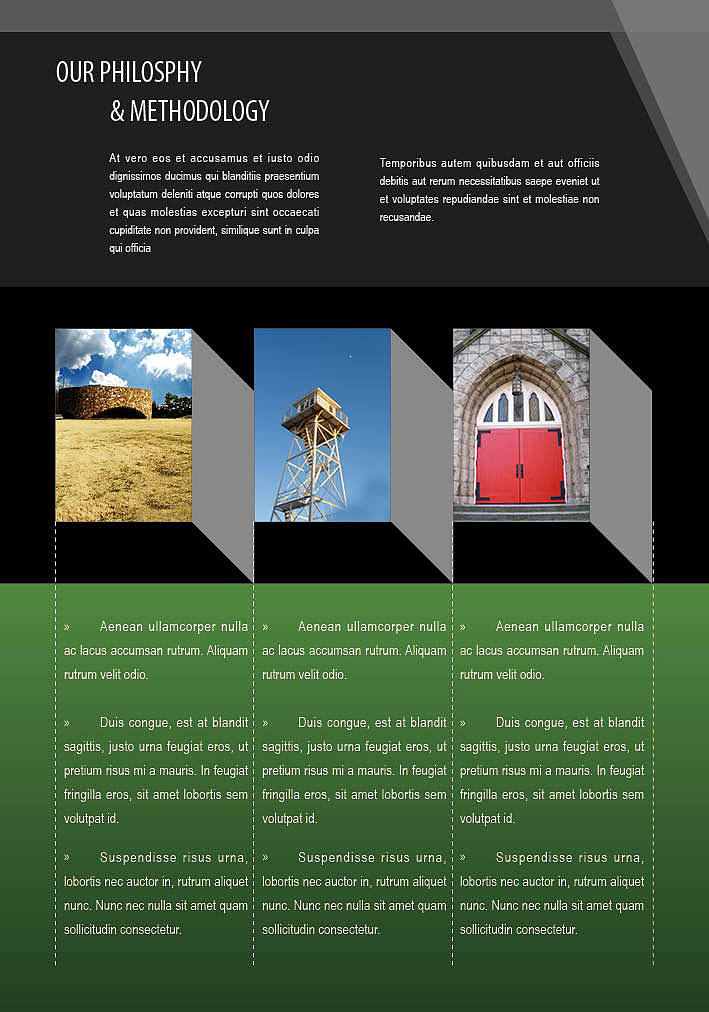 广告和画册等小作业练习