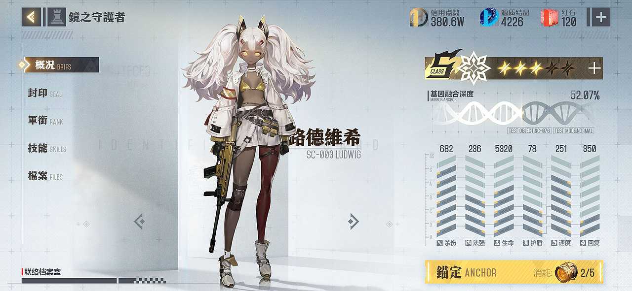 《镜之圣殿Project Anchor》二次元UI虚拟作品