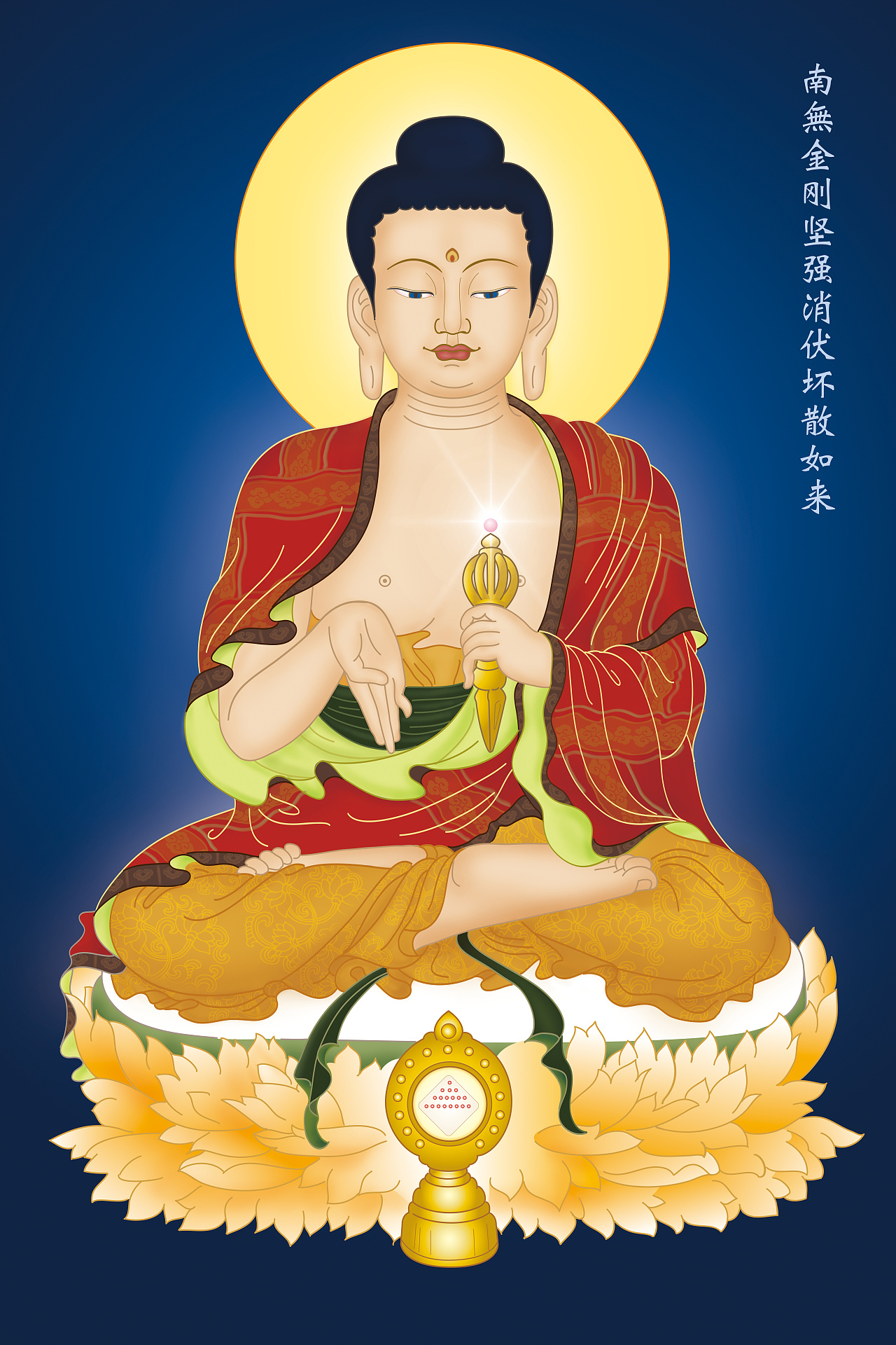 金刚坚强消伏坏散如来