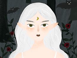 暗黑風(fēng)插畫