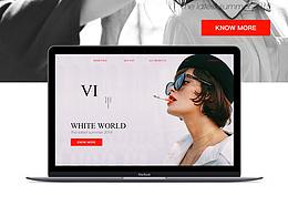 極簡(jiǎn)女裝網(wǎng)頁(yè)