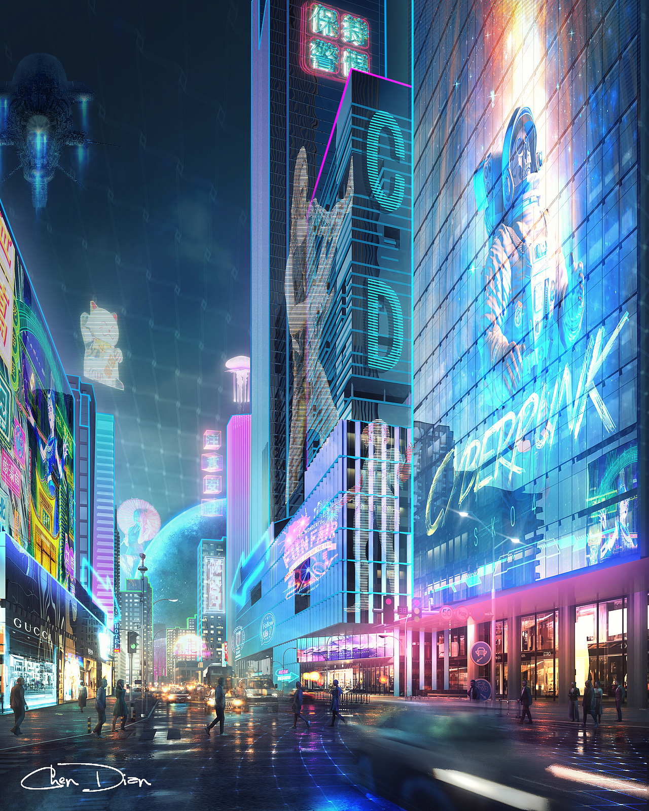 夜之城（图ZMzEwNjI1Nzky） - 建筑/空间 - 站酷设计师沉淀888原创素材 - 站酷ZCOOL