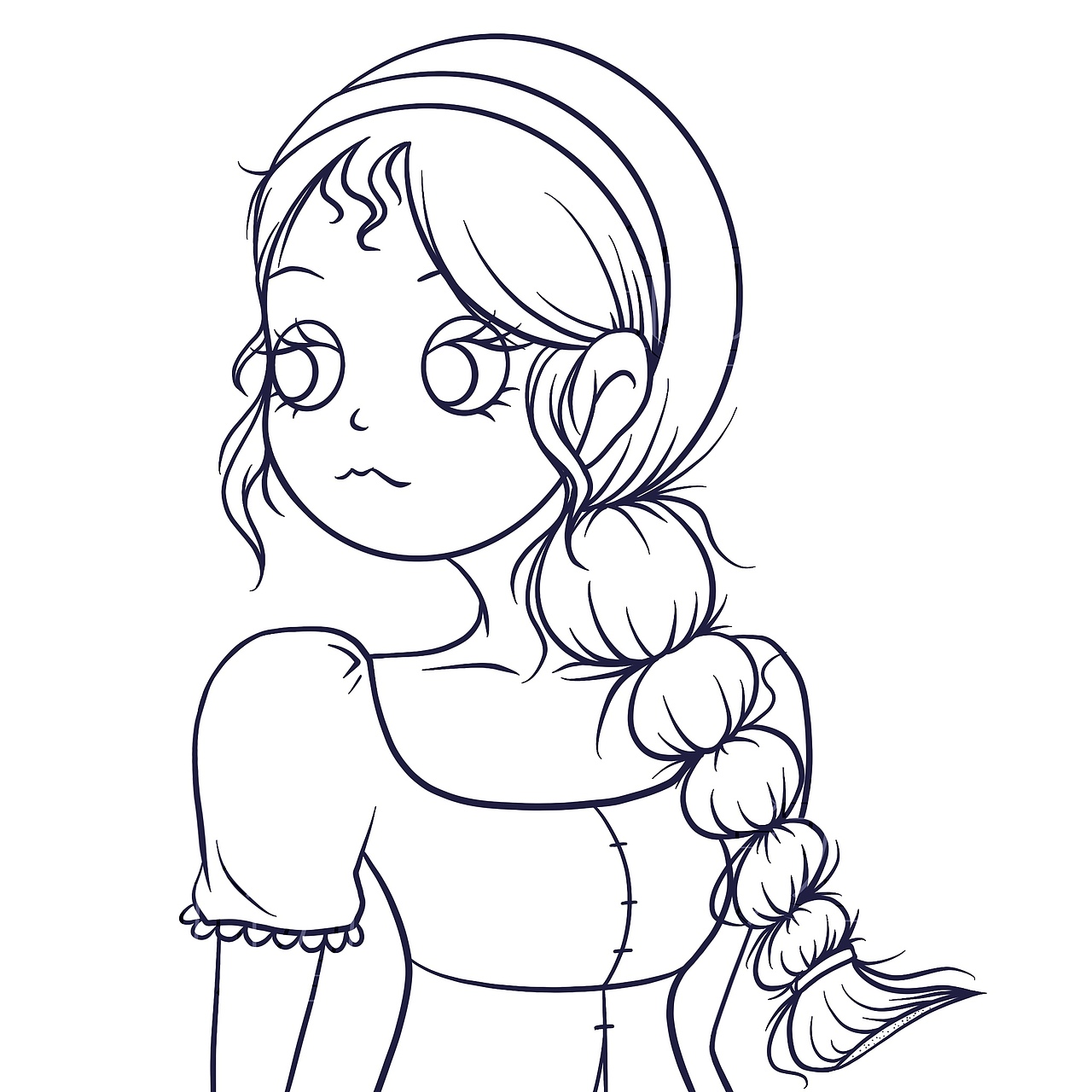 手绘人物分享（图ZMjkzNzMzMzI4） - 创作习作 - 站酷设计师是边边ya原创素材 - 站酷ZCOOL